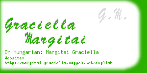 graciella margitai business card